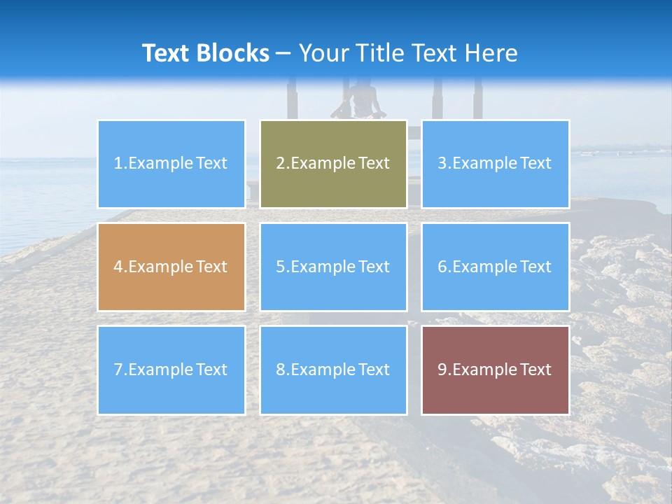 Posing Beauty East PowerPoint Template