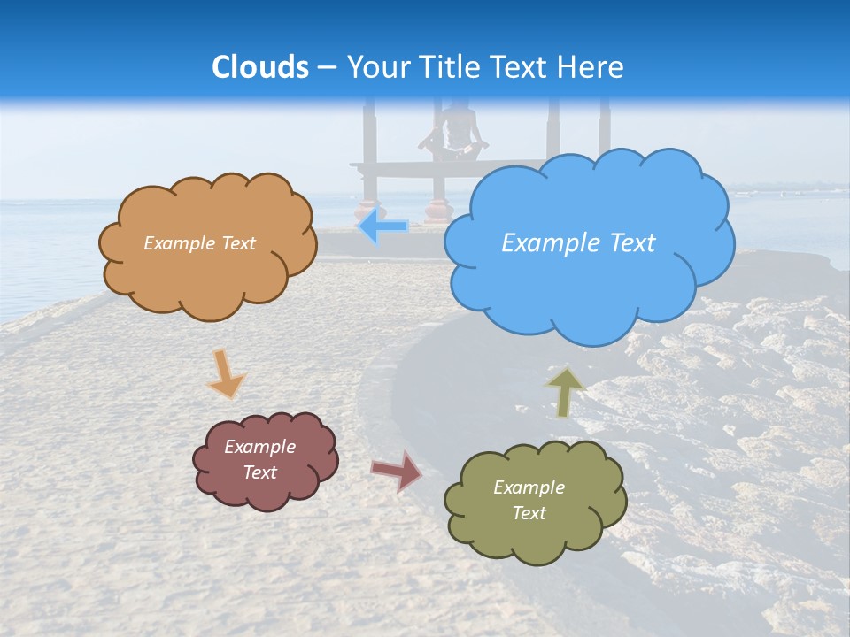 Posing Beauty East PowerPoint Template