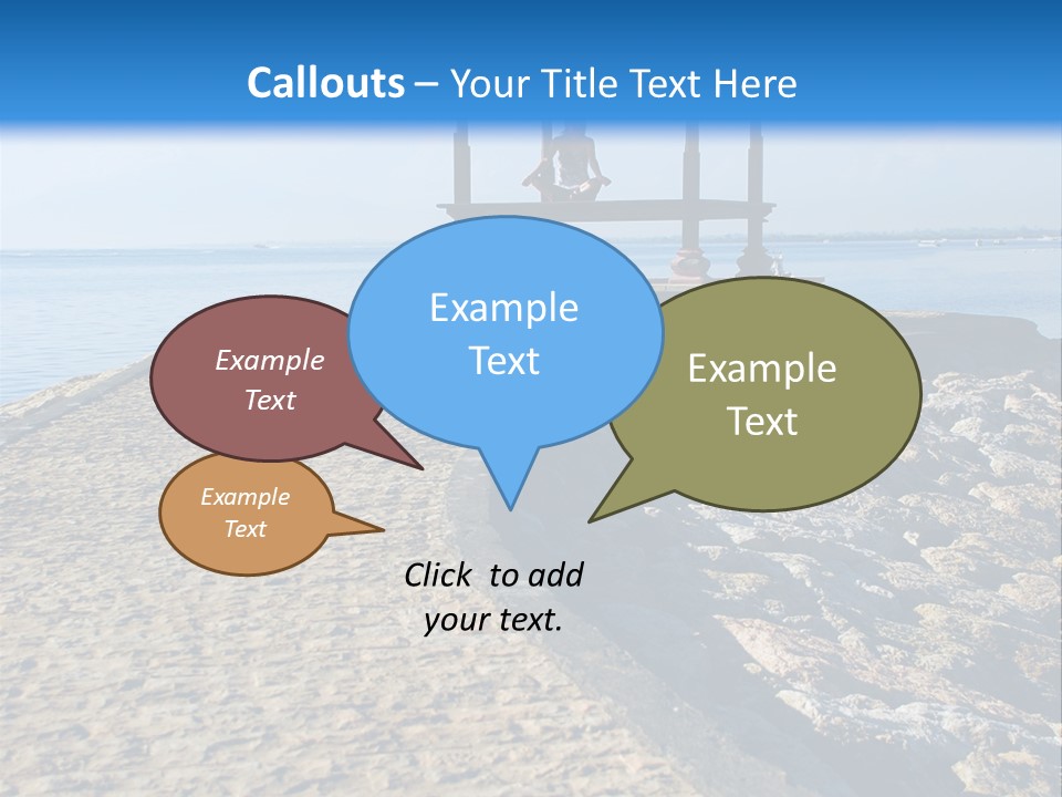 Posing Beauty East PowerPoint Template