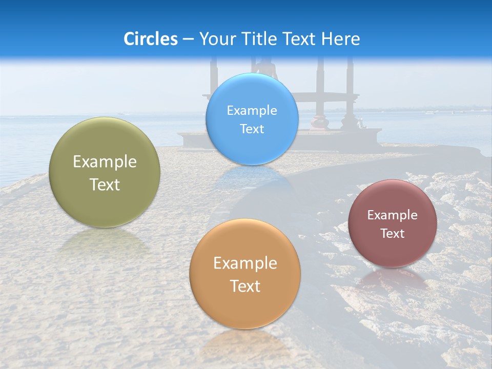Posing Beauty East PowerPoint Template
