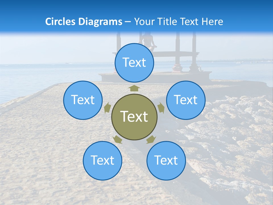 Posing Beauty East PowerPoint Template