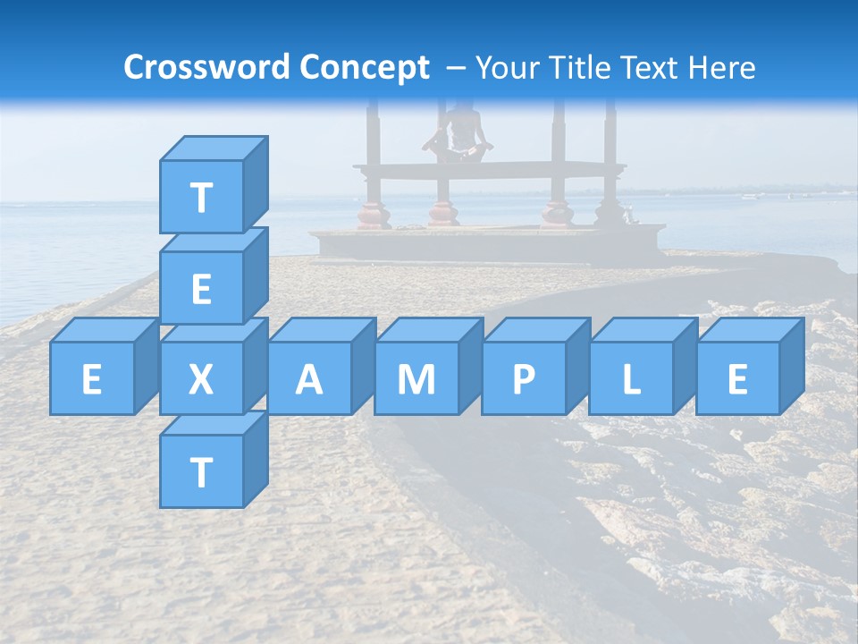 Posing Beauty East PowerPoint Template