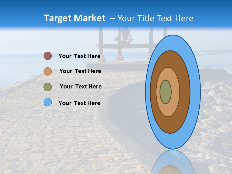 Posing Beauty East PowerPoint Template