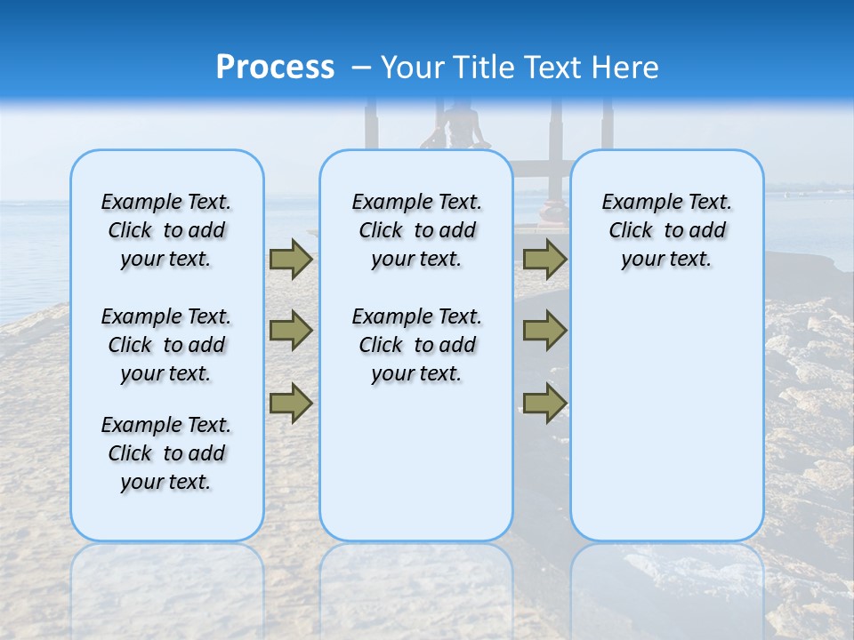 Posing Beauty East PowerPoint Template