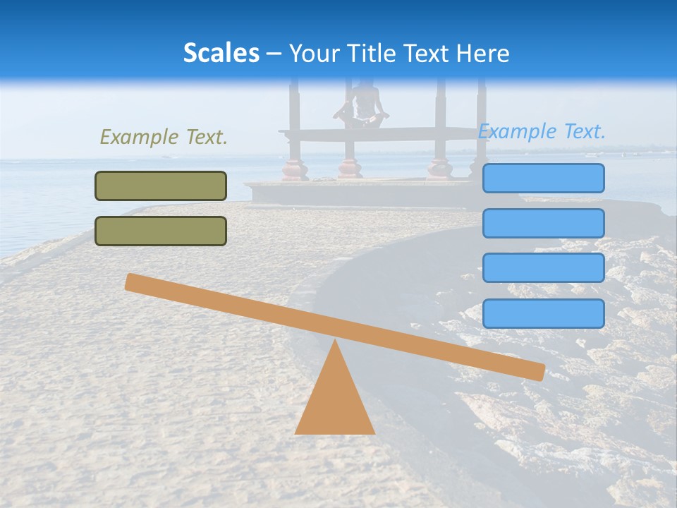 Posing Beauty East PowerPoint Template