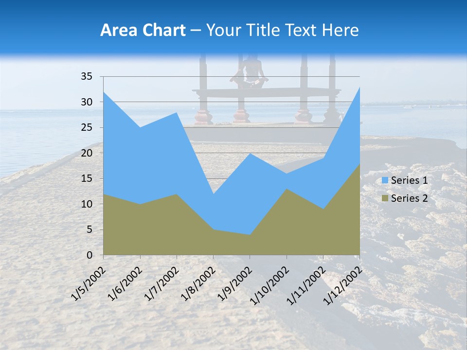 Posing Beauty East PowerPoint Template