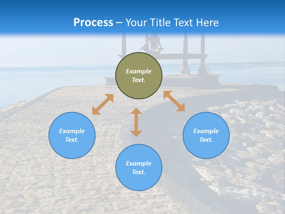 Posing Beauty East PowerPoint Template
