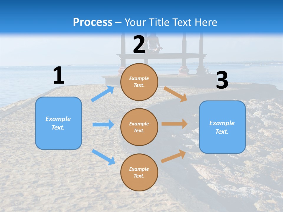 Posing Beauty East PowerPoint Template