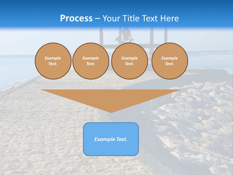 Posing Beauty East PowerPoint Template