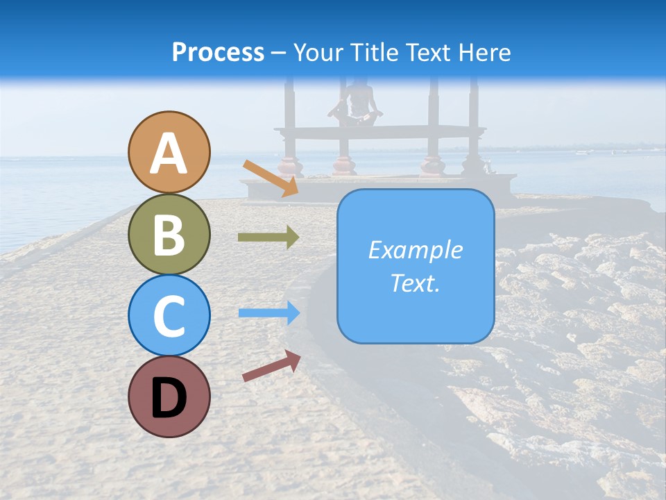 Posing Beauty East PowerPoint Template