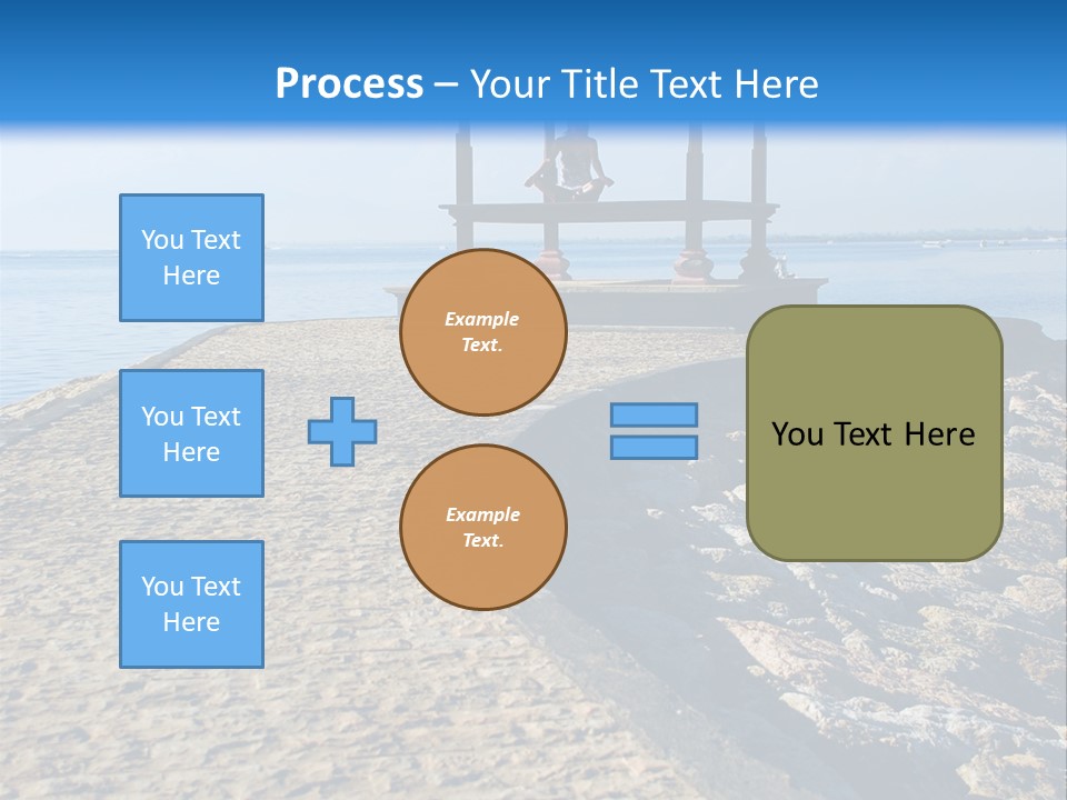 Posing Beauty East PowerPoint Template