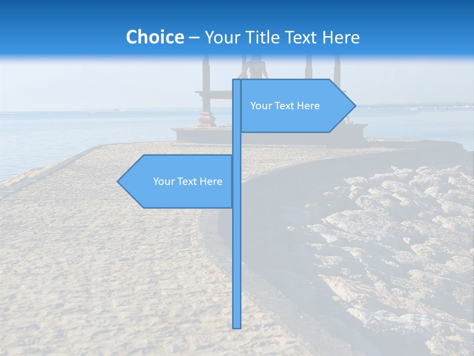 Posing Beauty East PowerPoint Template