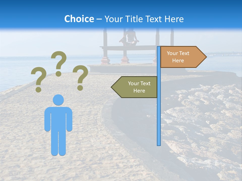 Posing Beauty East PowerPoint Template