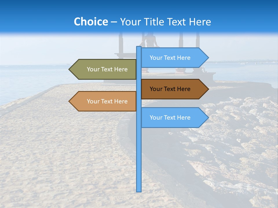 Posing Beauty East PowerPoint Template