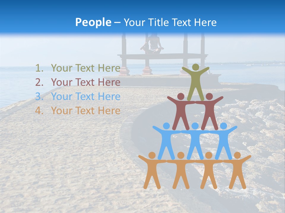 Posing Beauty East PowerPoint Template