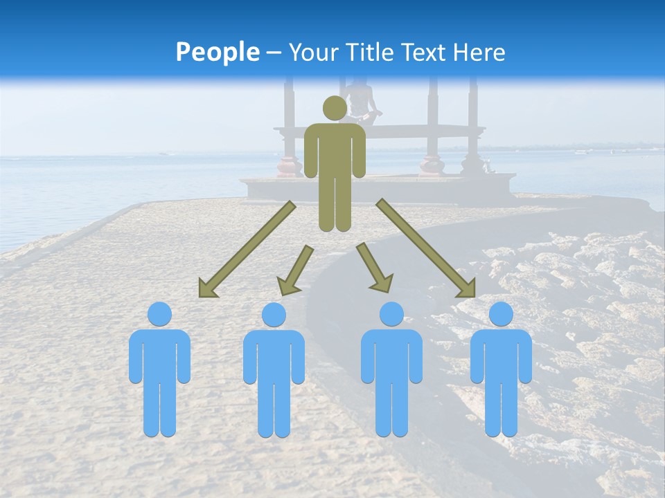 Posing Beauty East PowerPoint Template