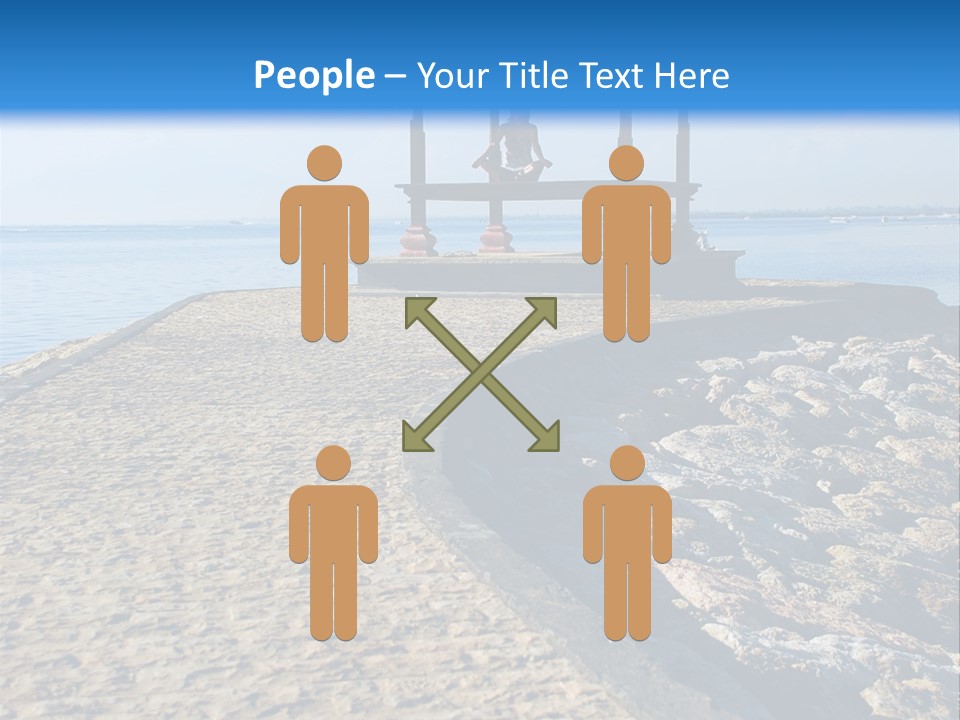 Posing Beauty East PowerPoint Template