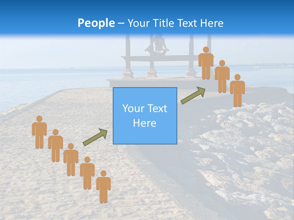 Posing Beauty East PowerPoint Template