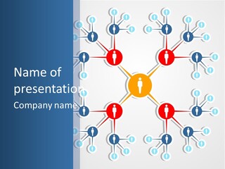 Symbol Business Connection PowerPoint Template