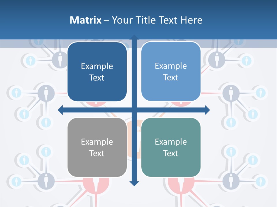 Symbol Business Connection PowerPoint Template