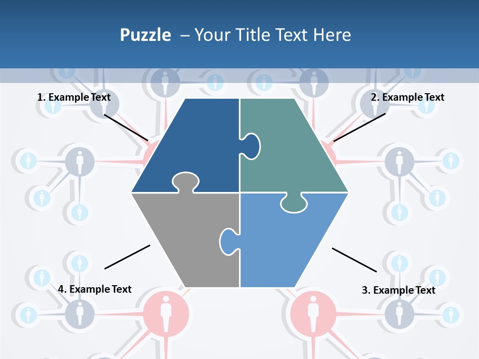 Symbol Business Connection PowerPoint Template