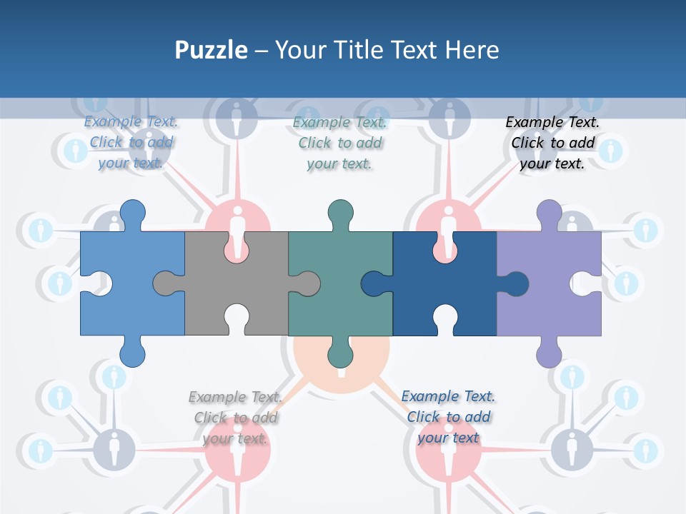 Symbol Business Connection PowerPoint Template