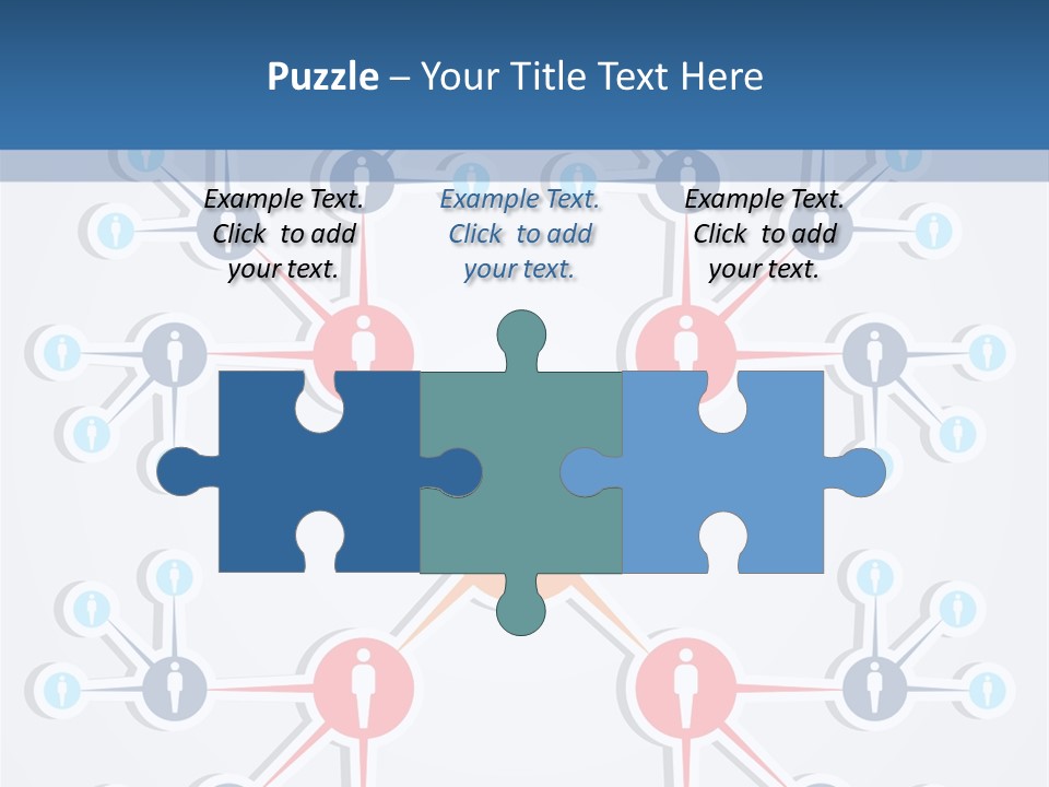 Symbol Business Connection PowerPoint Template