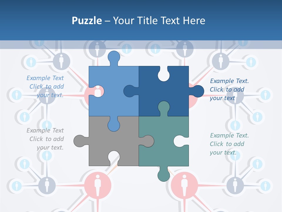 Symbol Business Connection PowerPoint Template