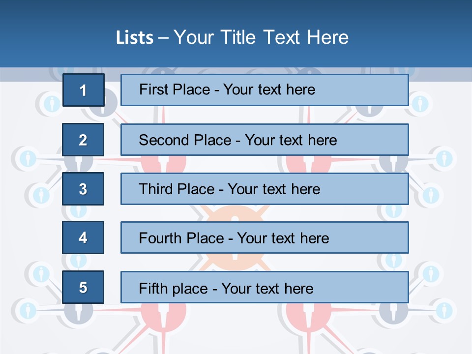 Symbol Business Connection PowerPoint Template
