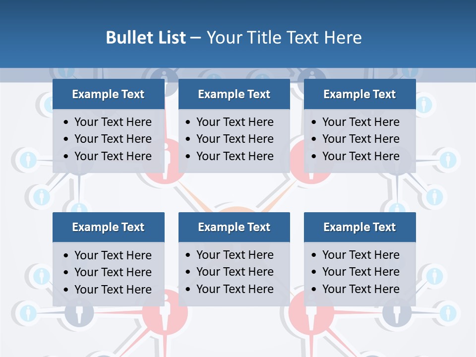 Symbol Business Connection PowerPoint Template
