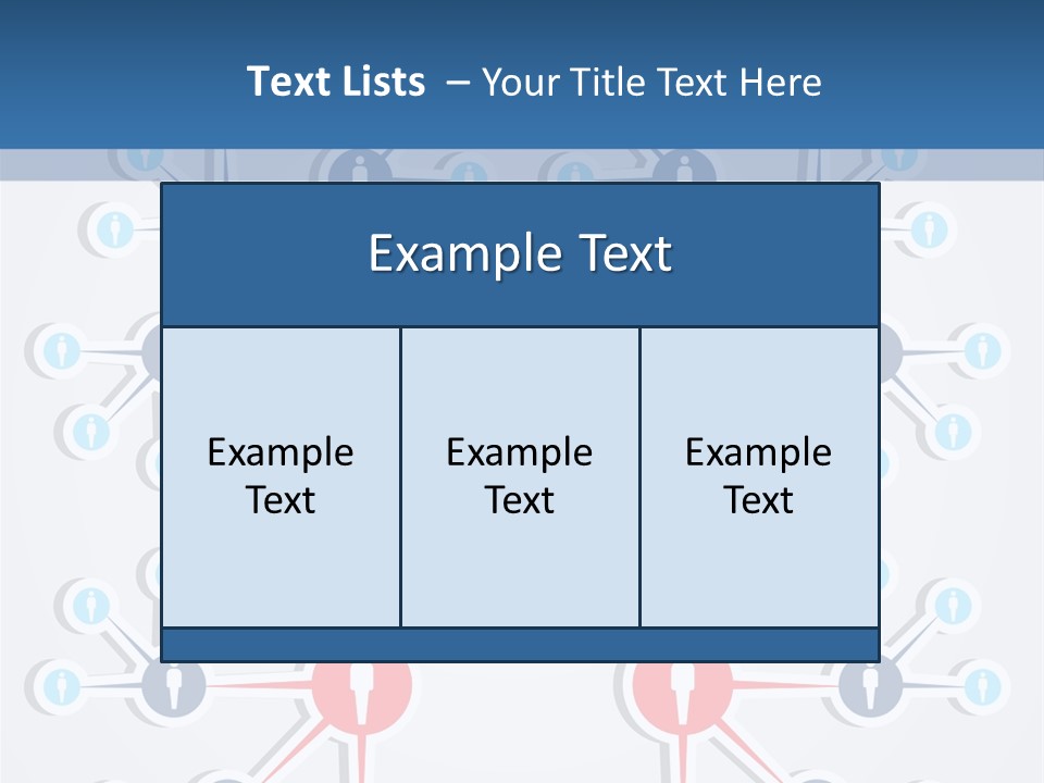 Symbol Business Connection PowerPoint Template