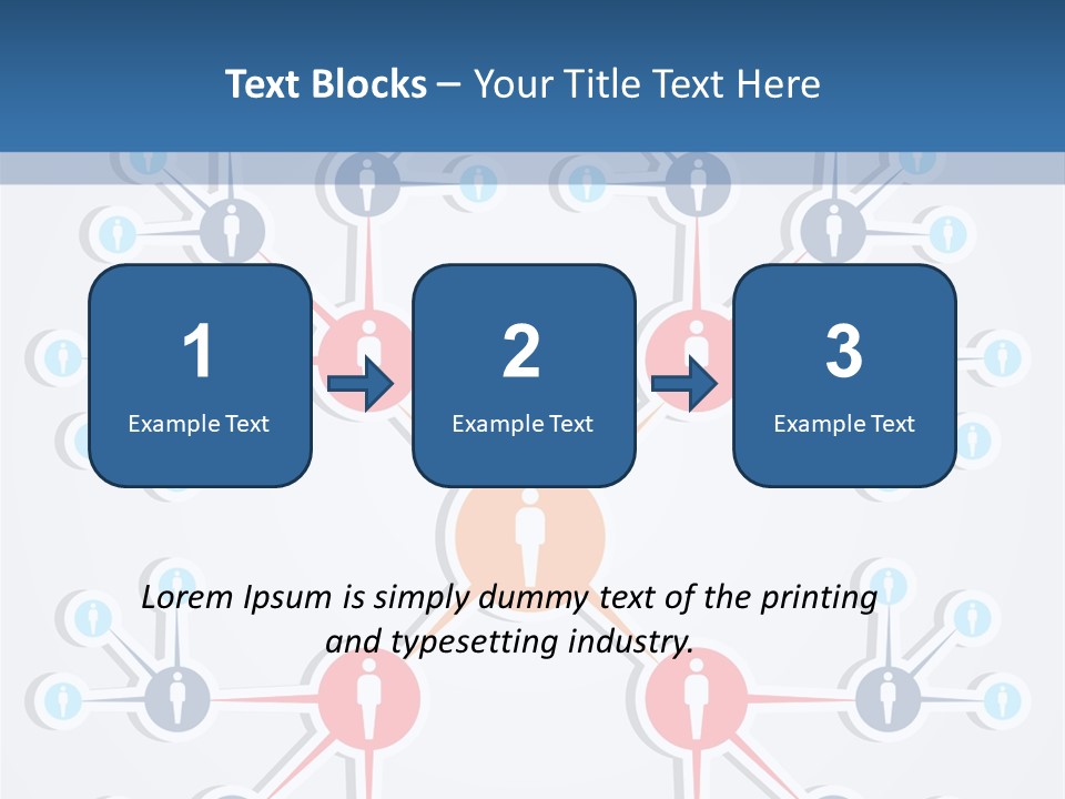 Symbol Business Connection PowerPoint Template