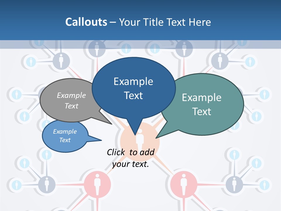 Symbol Business Connection PowerPoint Template