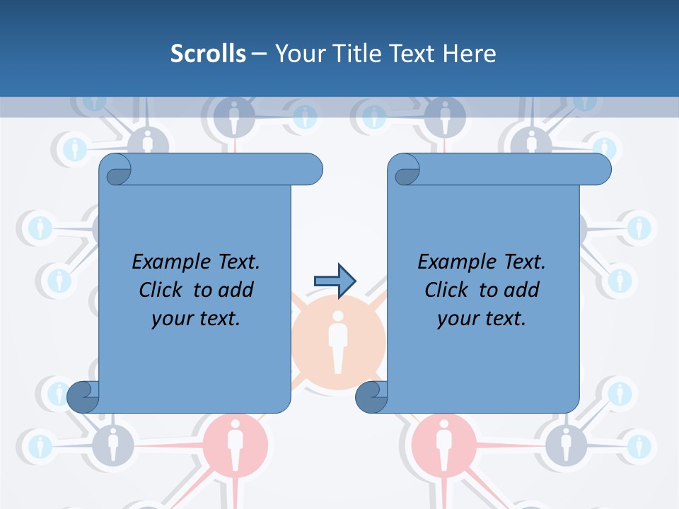 Symbol Business Connection PowerPoint Template