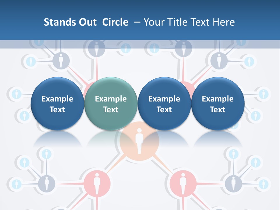 Symbol Business Connection PowerPoint Template