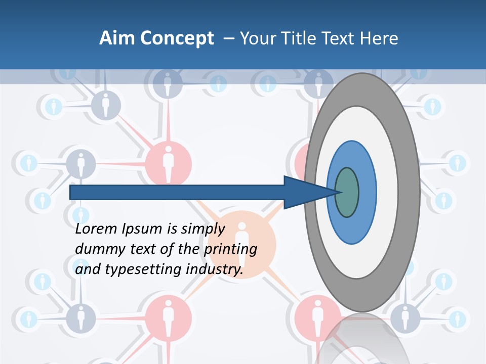 Symbol Business Connection PowerPoint Template