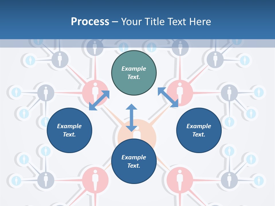 Symbol Business Connection PowerPoint Template