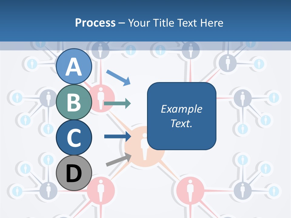 Symbol Business Connection PowerPoint Template