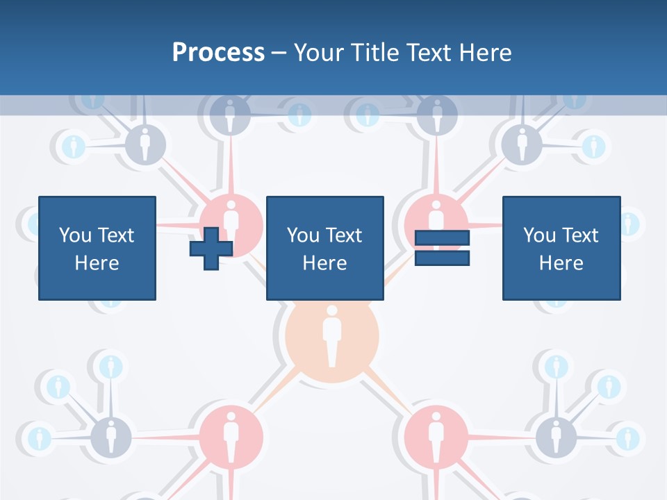 Symbol Business Connection PowerPoint Template