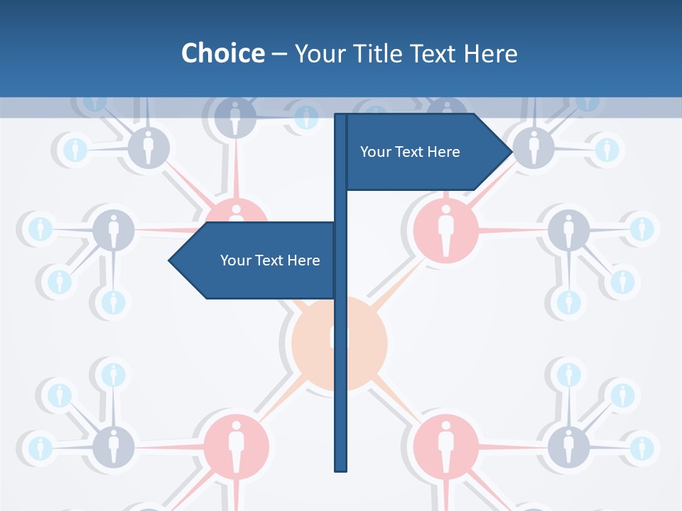 Symbol Business Connection PowerPoint Template
