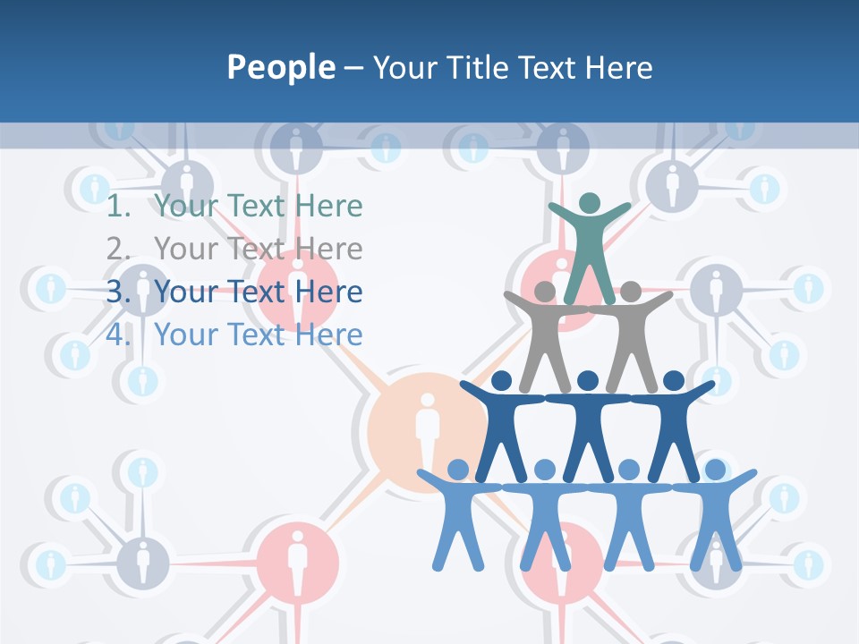 Symbol Business Connection PowerPoint Template