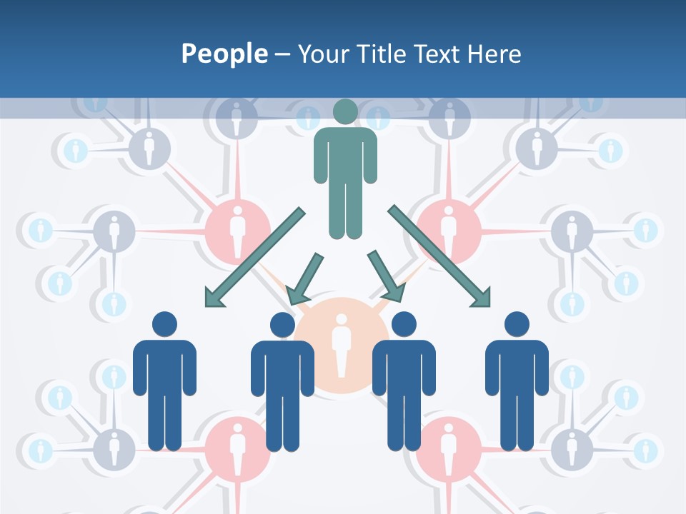 Symbol Business Connection PowerPoint Template