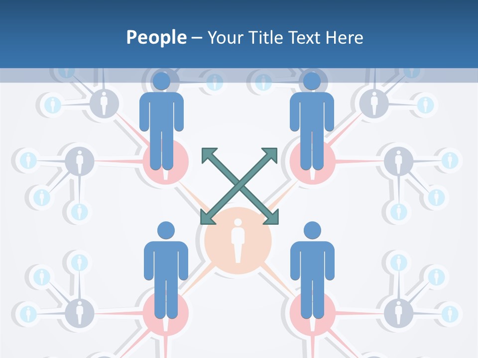 Symbol Business Connection PowerPoint Template