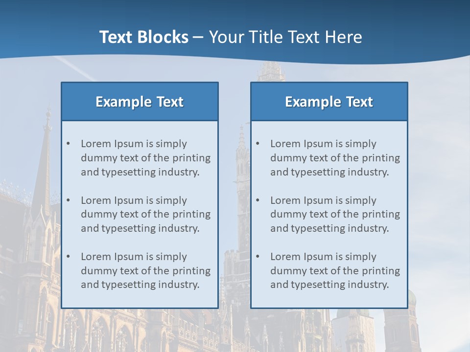 View Bavarian Rathaus PowerPoint Template
