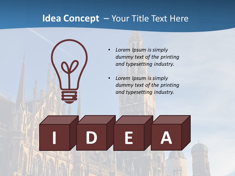 View Bavarian Rathaus PowerPoint Template