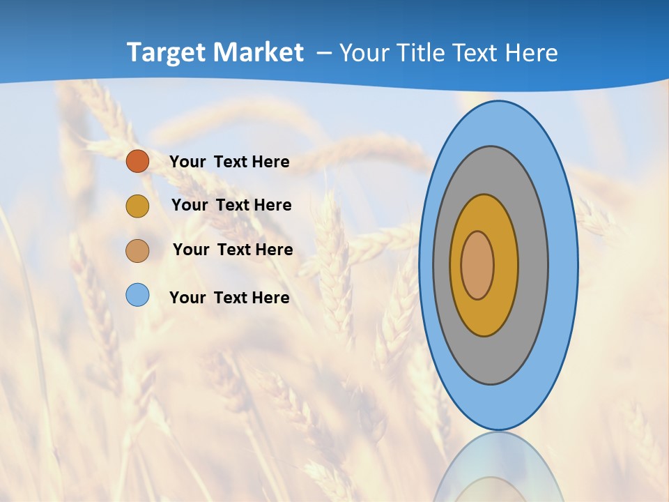 Nature Blue Stem PowerPoint Template