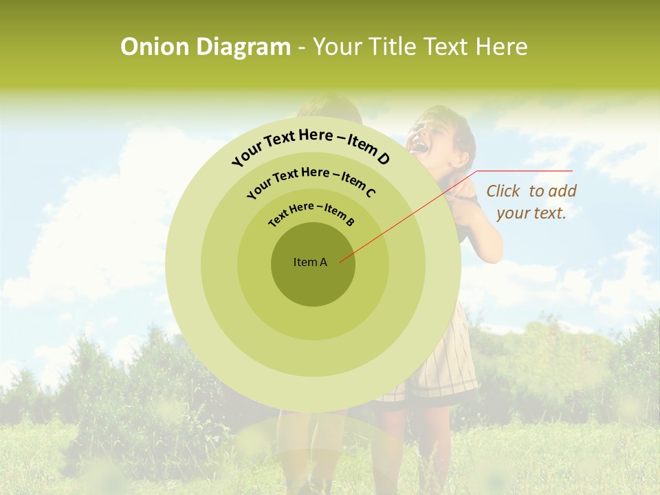 Cereal Sibling Grass PowerPoint Template