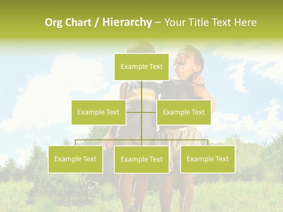 Cereal Sibling Grass PowerPoint Template