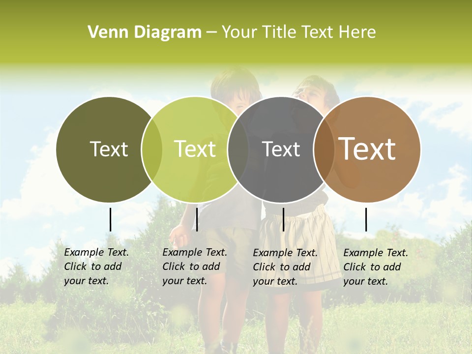 Cereal Sibling Grass PowerPoint Template