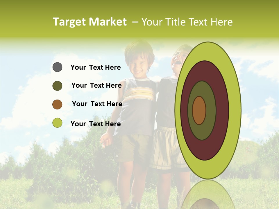 Cereal Sibling Grass PowerPoint Template